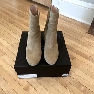 Jcrew Maya Bootie in suede